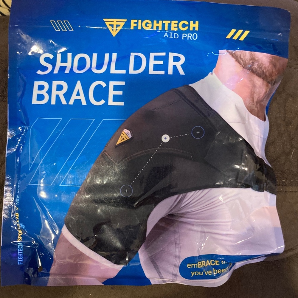 Black Shoulder Brace for Men